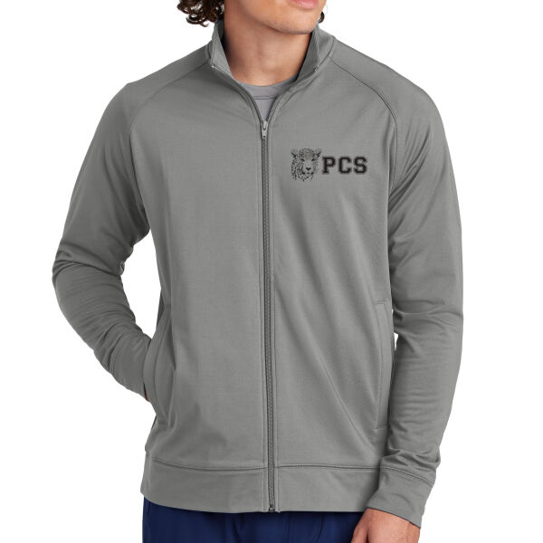 Sport-Tek® Sport-Wick® Stretch Full-Zip Cadet Jacket - Printed Logo Thumbnail