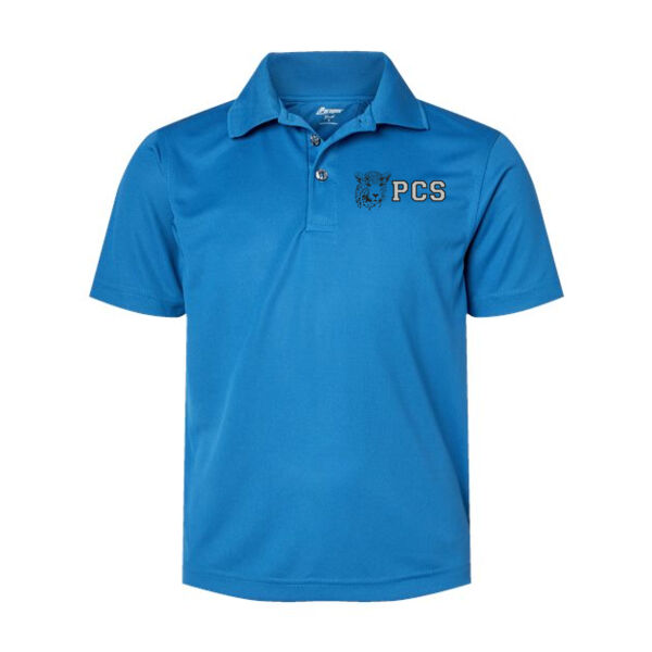 Paragon - Youth Saratoga Performance Mini Mesh Polo - Embroidered Logo Thumbnail