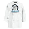 Eight Knot Button Chef Coat with Thermometer Pocket Thumbnail