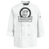 Eight Knot Button Chef Coat with Thermometer Pocket Thumbnail