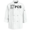 Eight Knot Button Chef Coat with Thermometer Pocket Thumbnail