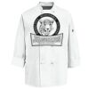 Eight Knot Button Chef Coat with Thermometer Pocket Thumbnail