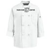 Eight Knot Button Chef Coat with Thermometer Pocket Thumbnail